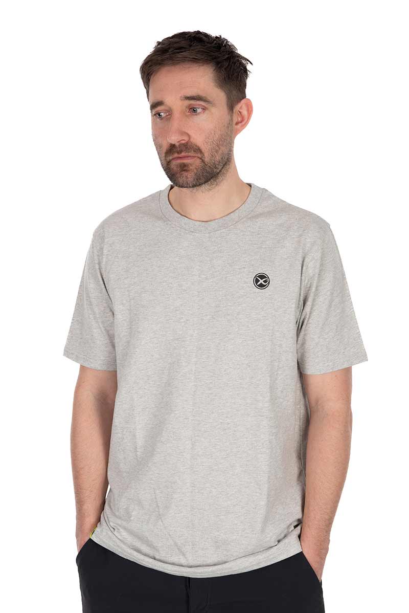 Matrix Mini Logo T-Shirt – Grey
