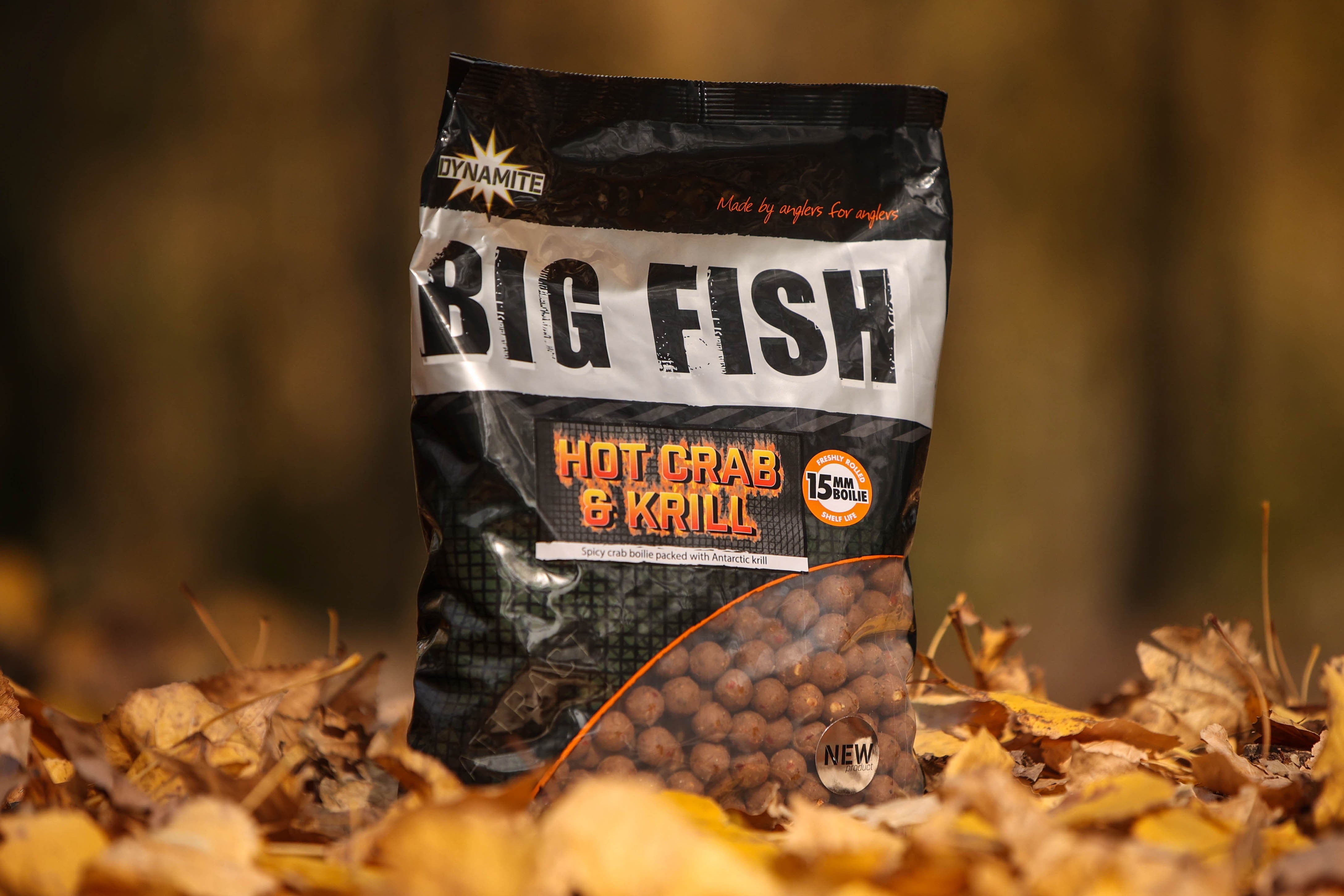 Hot Crab & Krill - 15mm Boilie 1,8kg