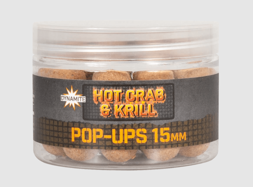 Hot Crab & Krill - Foodbait Pop-Up 15mm
