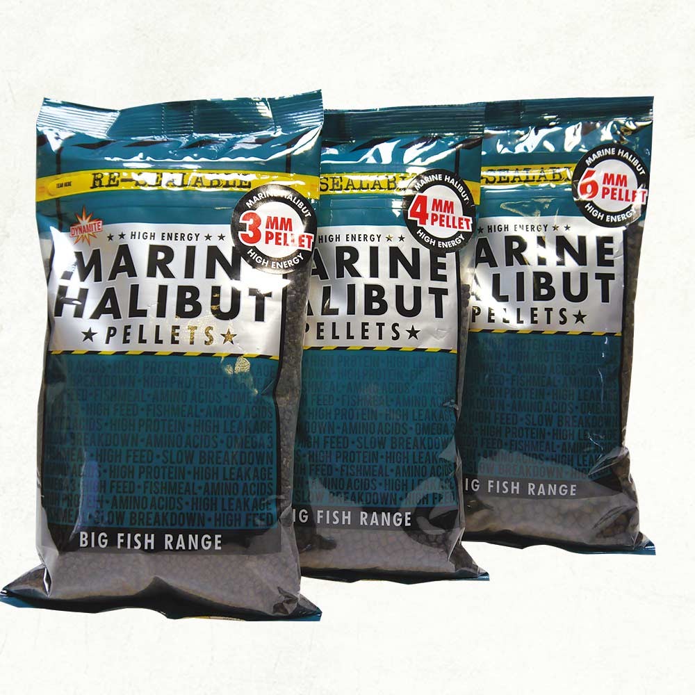 Marine Halibut Pellet 8mm 900g