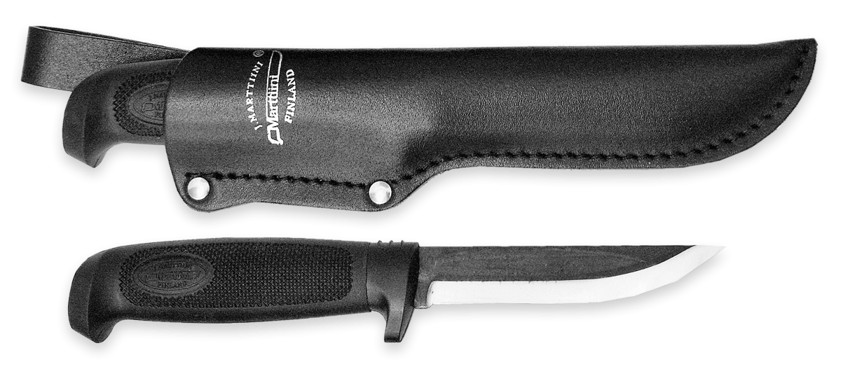 Marttiini cutit Condor Timberjack carbon 9,5 cm + teaca piele
