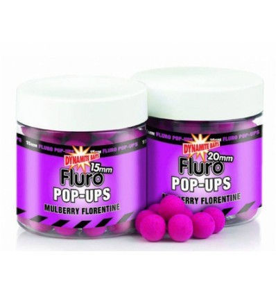 Mulberry Florentine Fluro Pop-ups 15mm + lichid atractant cutie