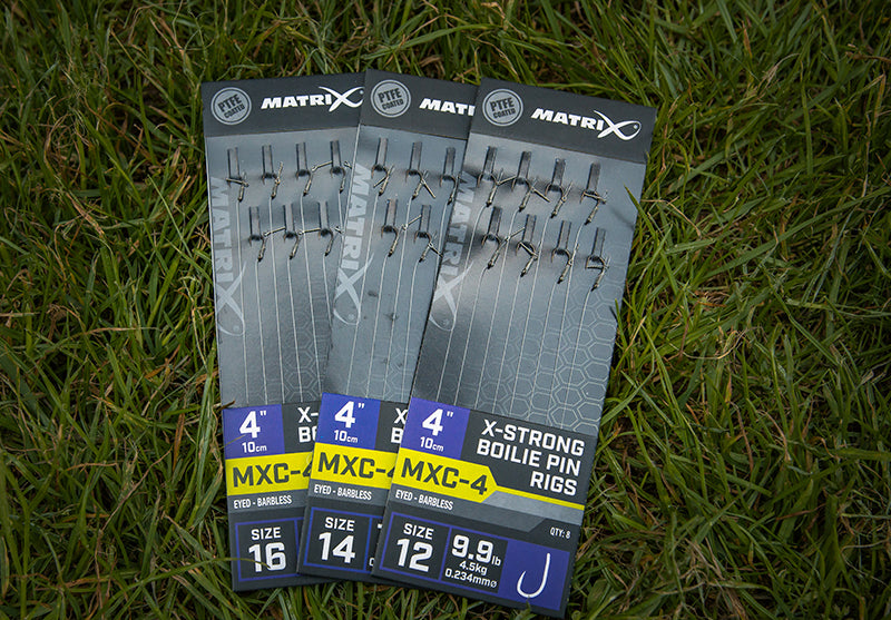 Matrix MXC-4 4” X-Strong Boilie Pin Rigs