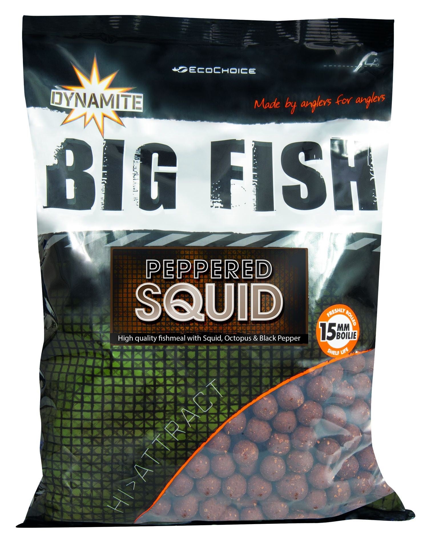 Peppered Squid Boilies 15mm 1.8kg