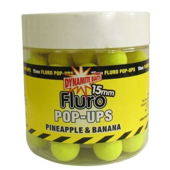 Pineapple & Banana Fluro Corkball Pop-Ups - 15mm cutie