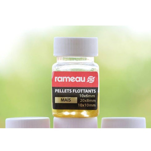 Rameau pelte flotante culoare galbena / aroma porumb (6/8/10mm)
