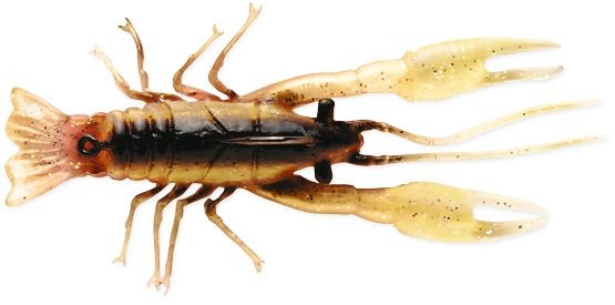 RATTLE JIGGING CRAW 03 BROWN CRAWDAD (3 buc / blister)