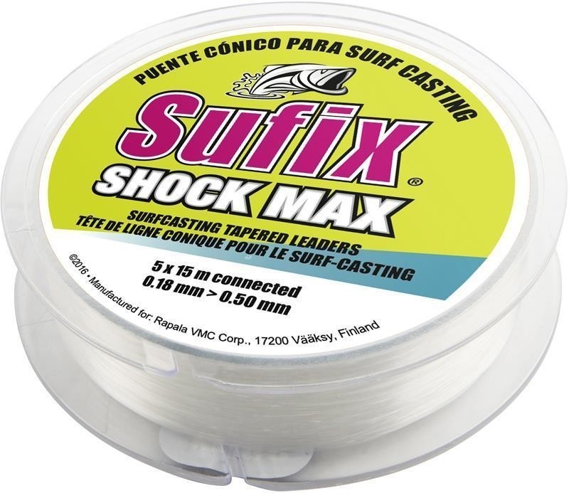 SHOCK MAX Tapered Line 15M*5 0.20MM-0.57MM/CLEAR