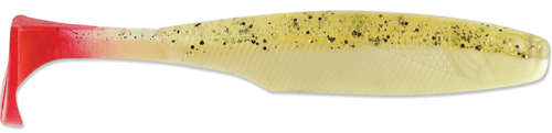 SO-RUN SUPERU SHAD 04  (10 buc) CLEAR CHARTREUSE