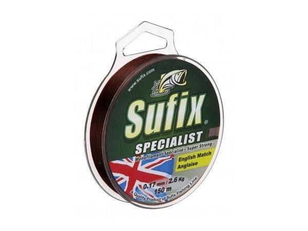 ENGLISH MATCH 0.13mm/1,95kg burgundy 150m Sufix monofil (10db/cs)