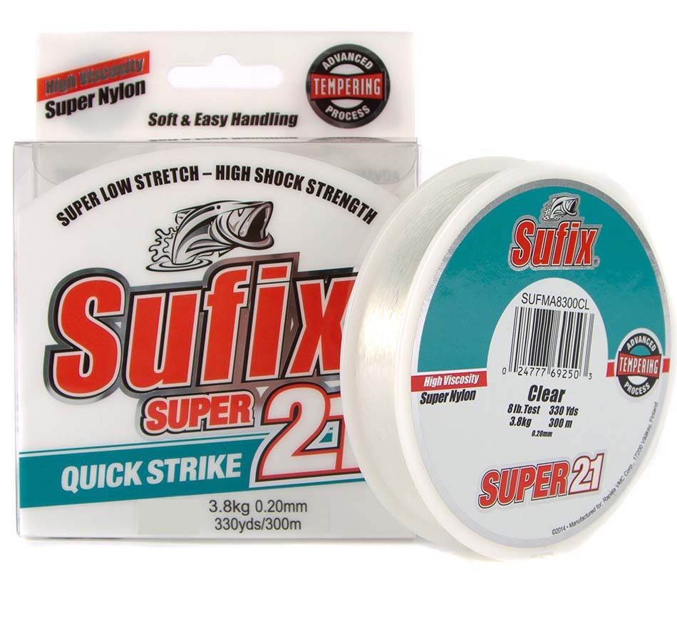 Super 21 300M 0.14MM 1.8KG 0.8 4LB CLEAR