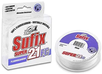 SUPER 21 FLUOROCARBON 150M 0.16MM/2.6KG 1/6LB/CLEAR