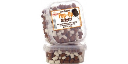 Super Fishmeal Slow Sinking Pellets WHITE/BROWN  cutie