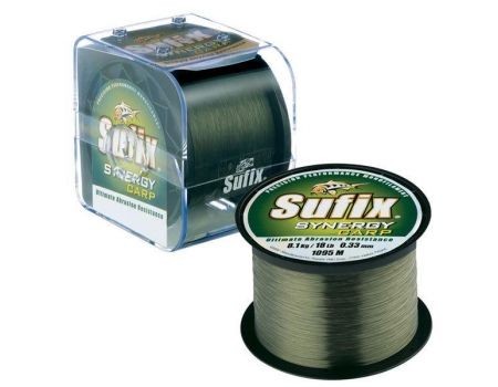 SYNERGY CARP - 1000m 0.35mm/9,0kg/TRANS GREEN