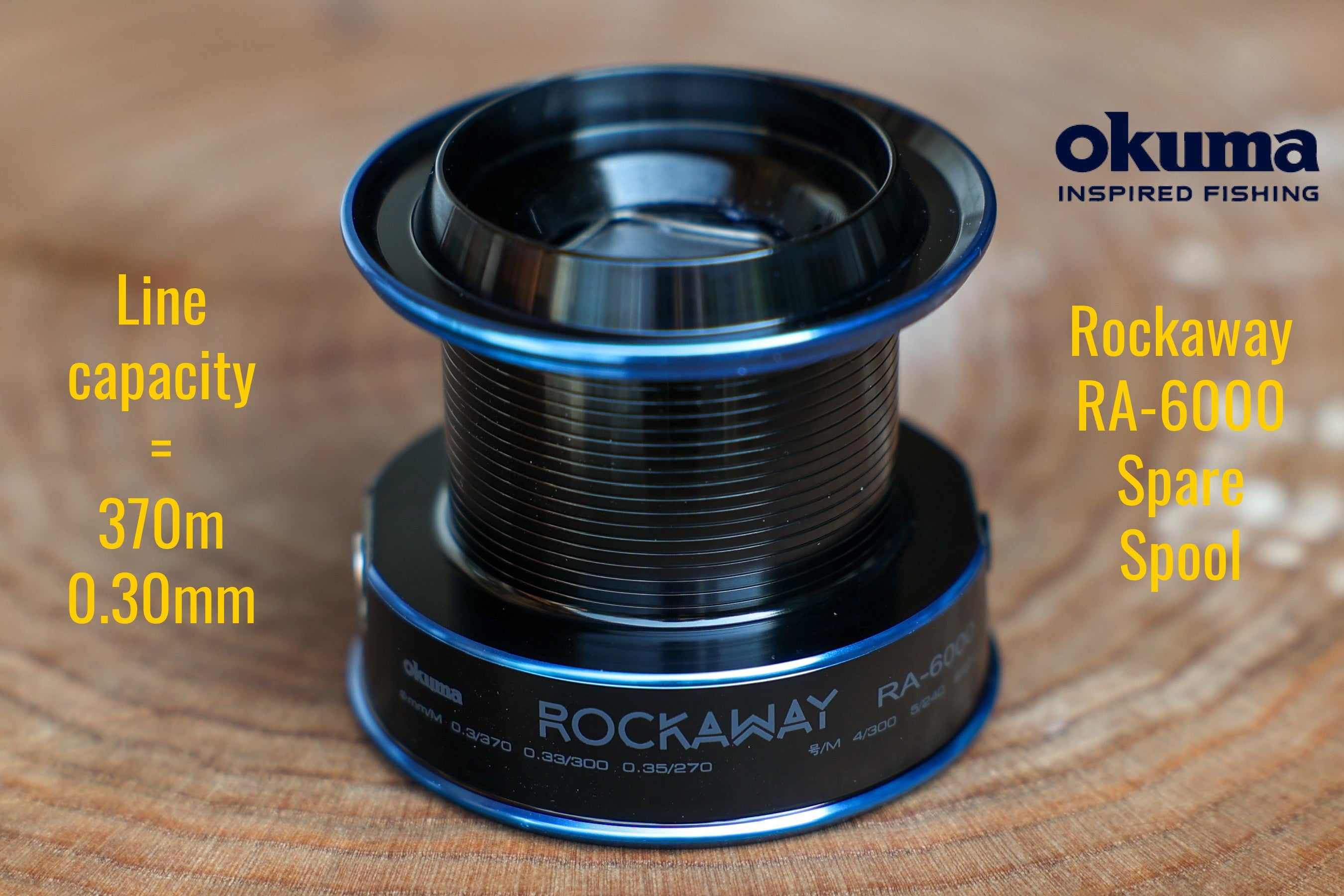 Tambur de rezerva de aluminiu pentru mulineta Okuma Rockaway 6000