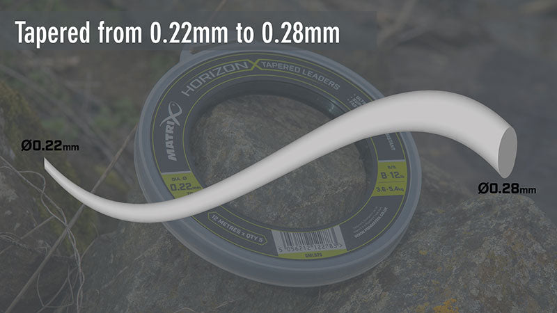 Matrix Horizon® X Tapered Leaders