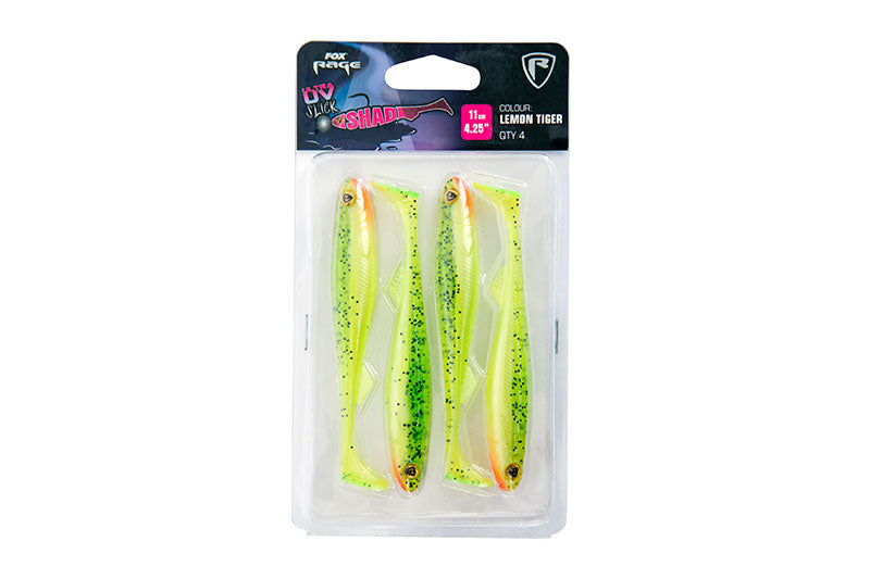 Fox Rage Ultra UV Slick Shad Single Colour Packs