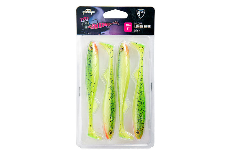 Fox Rage Ultra UV Slick Shad Single Colour Packs