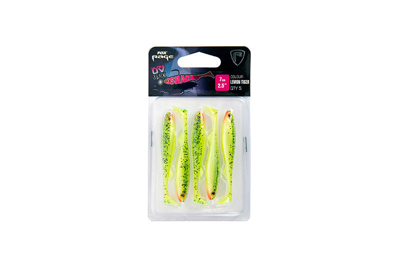 Fox Rage Ultra UV Slick Shad Single Colour Packs
