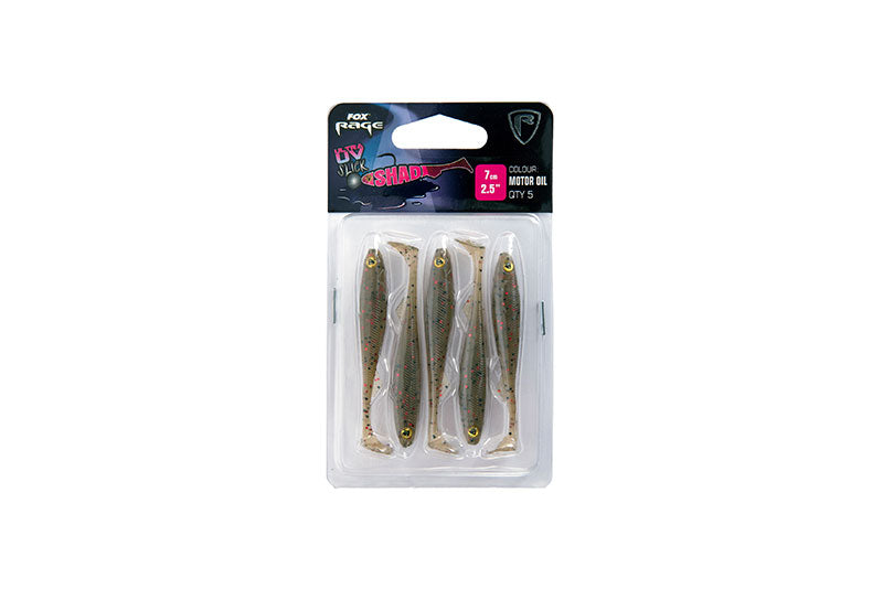 Fox Rage Ultra UV Slick Shad Single Colour Packs