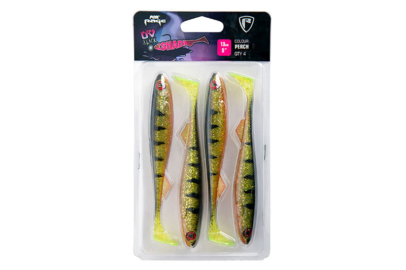 Fox Rage Ultra UV Slick Shad Single Colour Packs