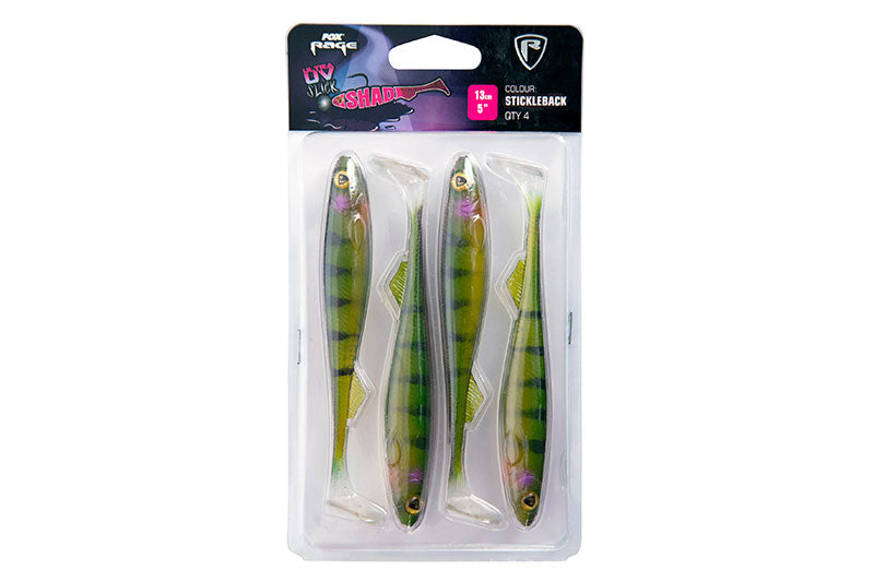 Fox Rage Ultra UV Slick Shad Single Colour Packs