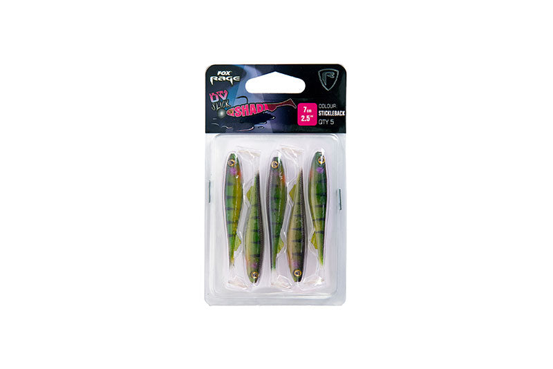 Fox Rage Ultra UV Slick Shad Single Colour Packs