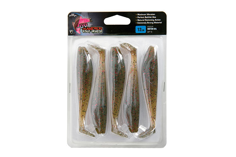 Fox Rage Ultra UV Zander Pro Shad Single Colour Packs