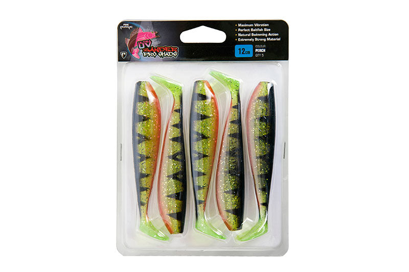 Fox Rage Ultra UV Zander Pro Shad Single Colour Packs