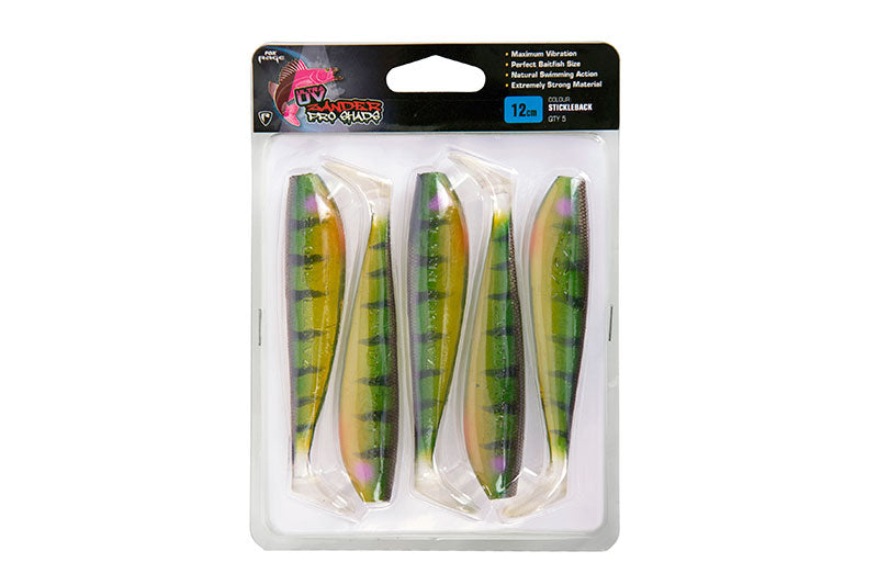 Fox Rage Ultra UV Zander Pro Shad Single Colour Packs