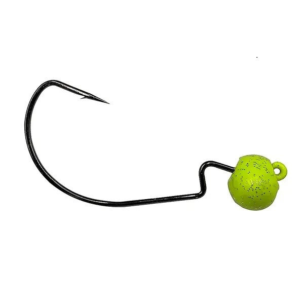 VMC 7340RJ MYSTIC PREDATOR RUGBY JIG CHARTREUSE 2/0 3,5 x4