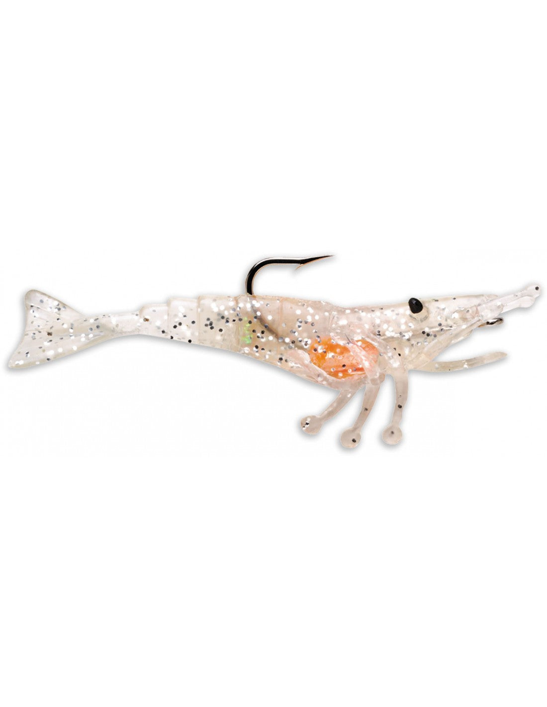 WildEye Live Shrimp 02 NATURAL FLUORESCENT ORANGE (3 buc / blister)
